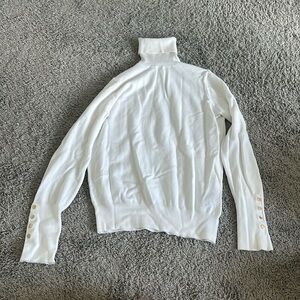 Zara white turtleneck